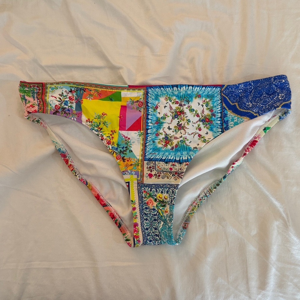 Johnny Was Multicolor Bikini Bottom